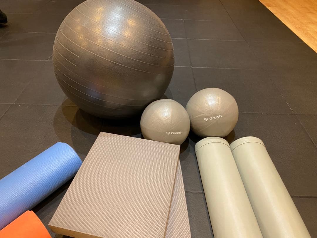 フィットネスフルセット 17個 グロング ケトルベル チューブ バランスボール