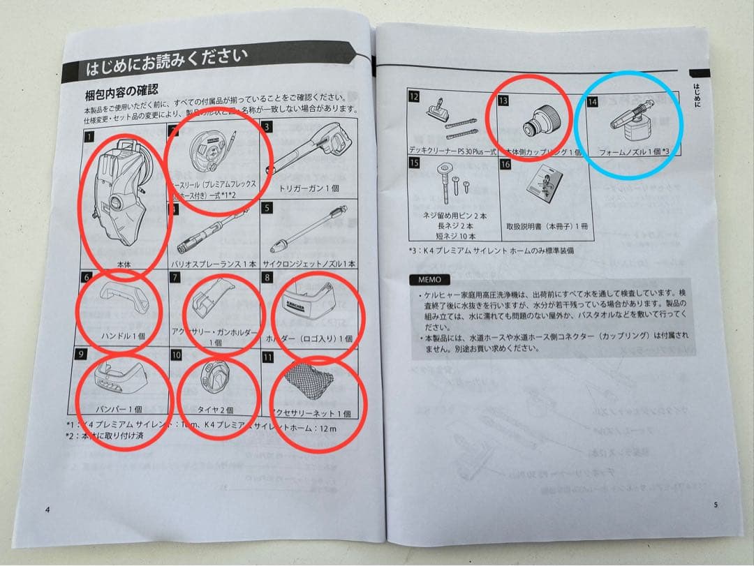 ケルヒャー高圧洗浄機　K4プレミアムサイレント　新品　東日本50Hz