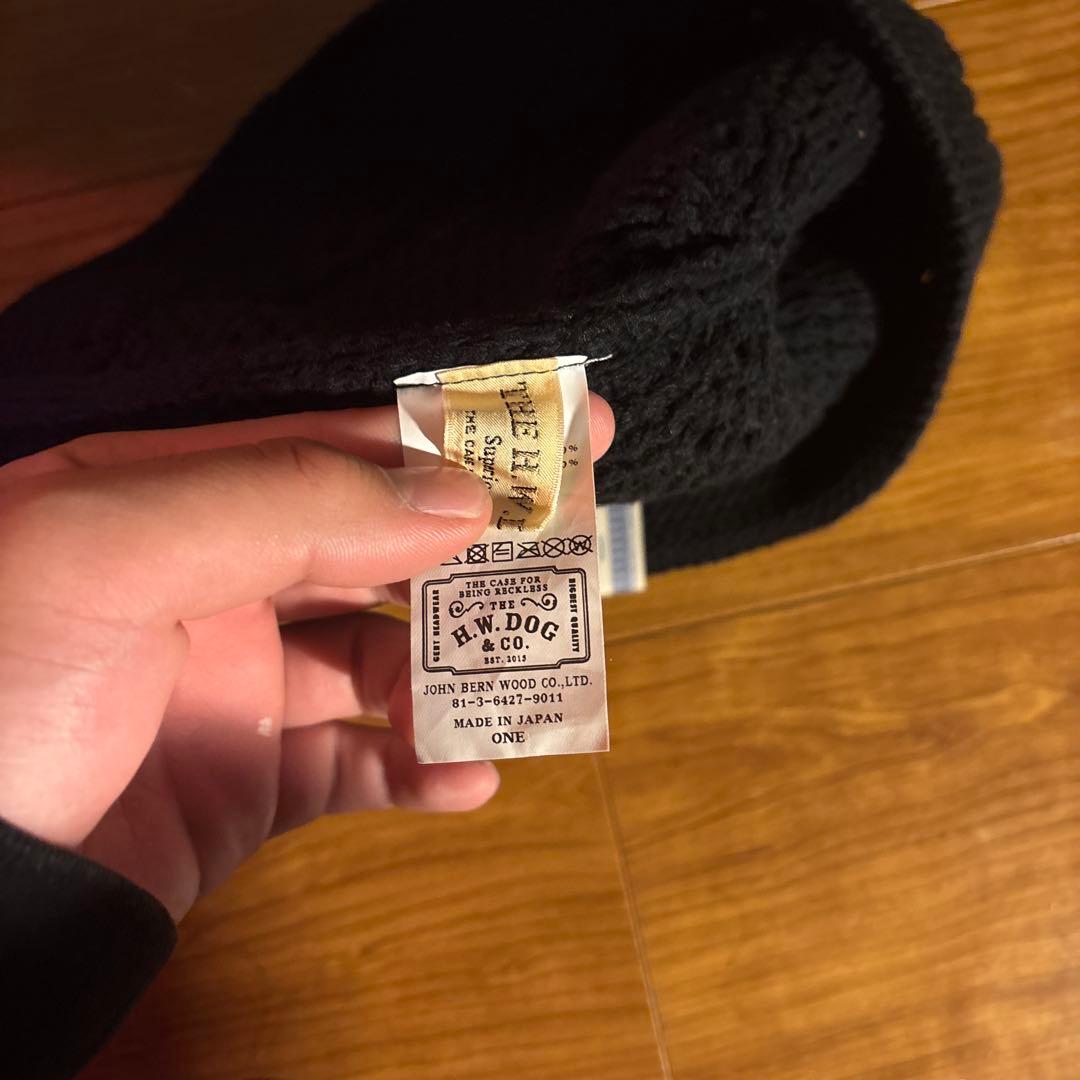 THE H.W.DOG & CO ニットハット