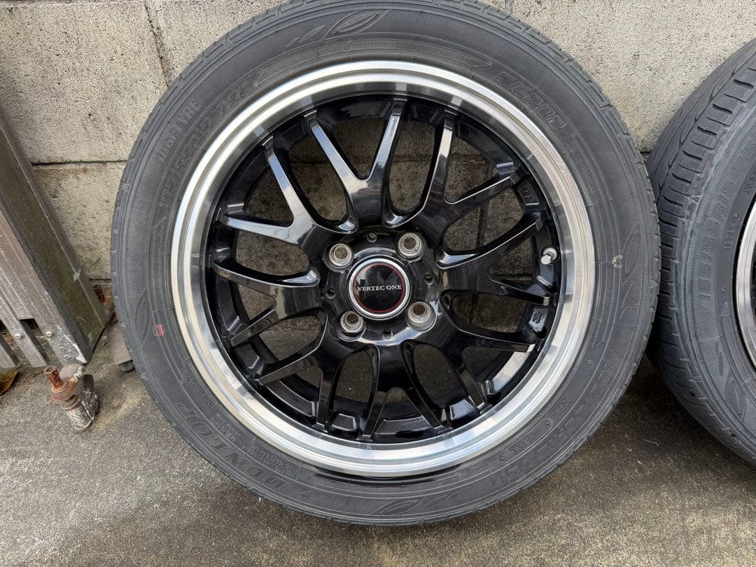 ゴン太165/55R15 タイヤホイルセット VERTEC ONE