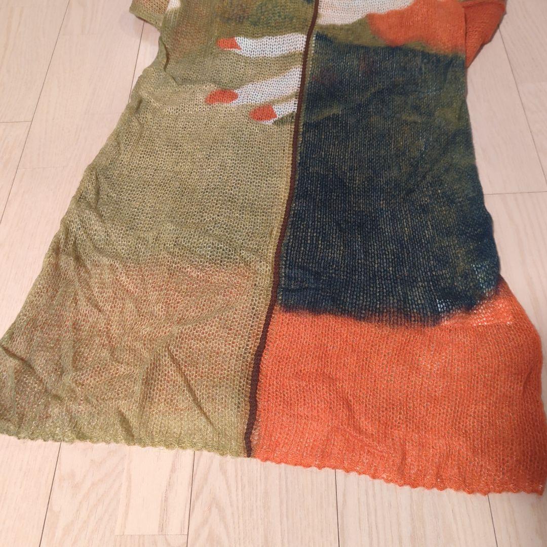 Ameri　LITTLE FUNNY FACE KNIT DRESS