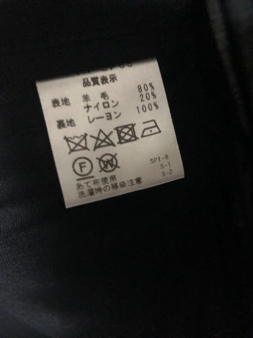 大人気　finjack フィンジャック　ブラック テーラードジャケット　46