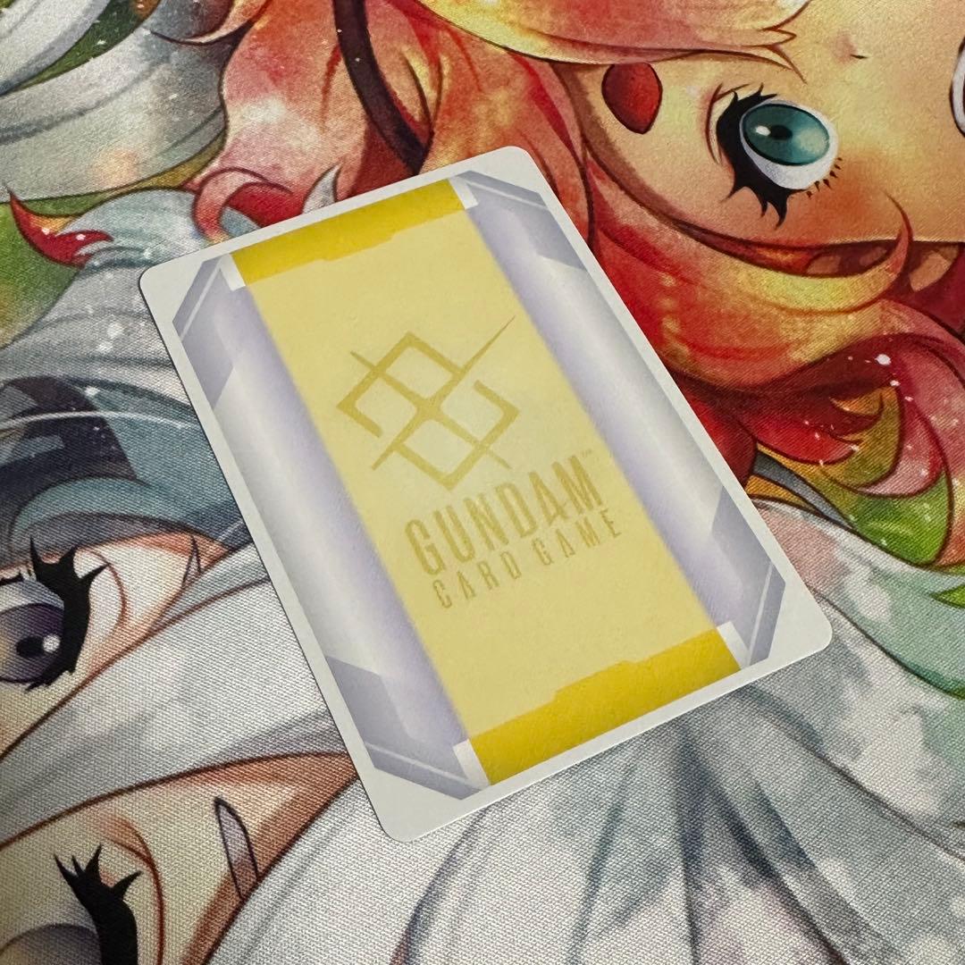 GCG ガンダムカードゲーム 公式プレイマット付属　EXリソース　プロモ