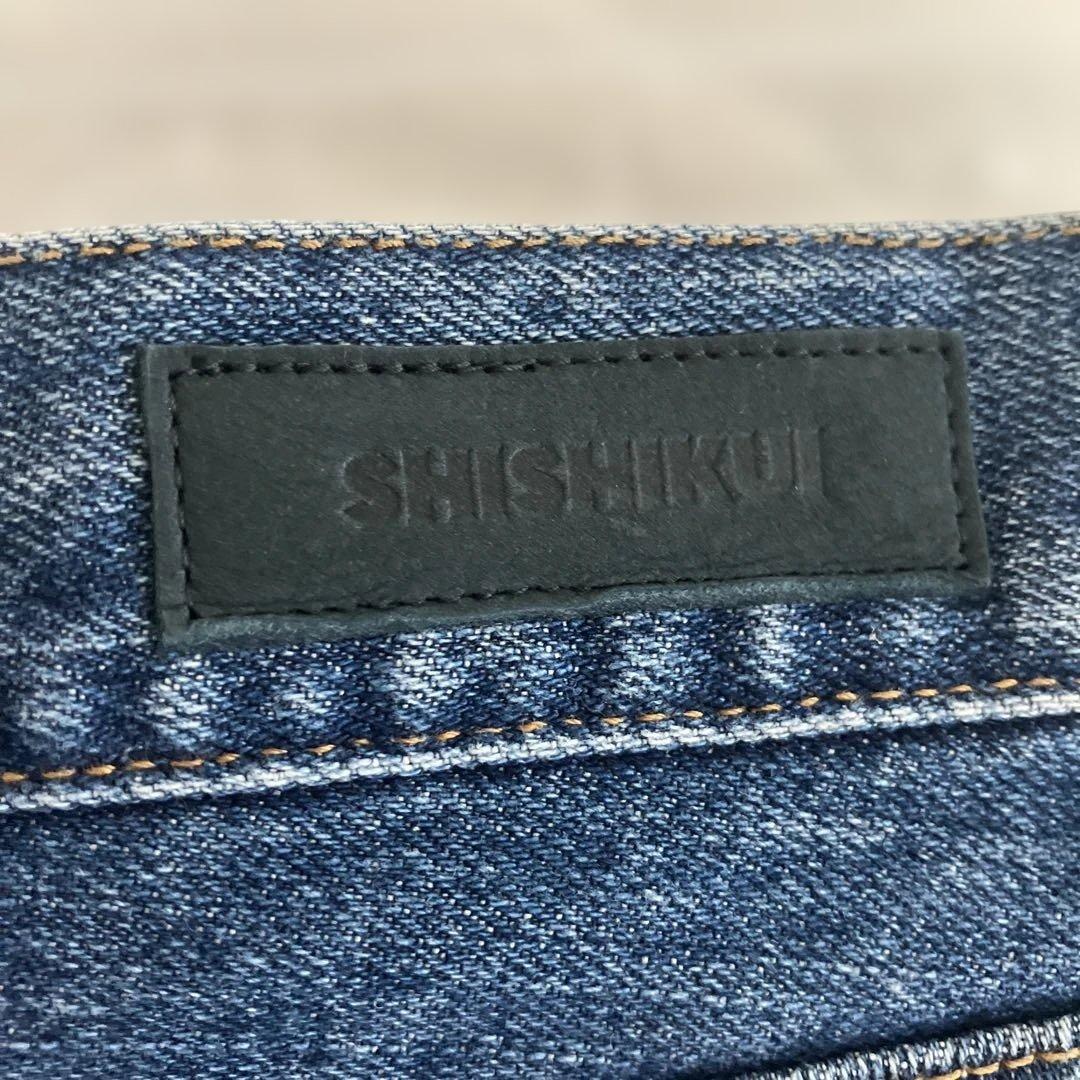 パンツ SHISHIKUI short jean INDIGO