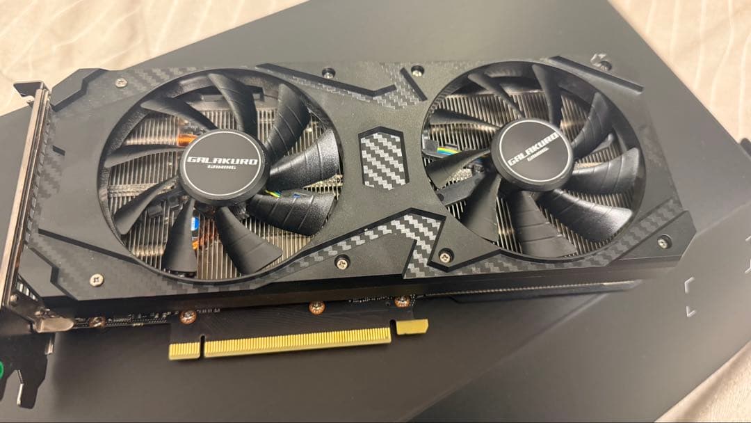 グラフィックボード・グラボ・ビデオカード GALAKURO GAMING GG-RTX3060-E12GB/OC/DF