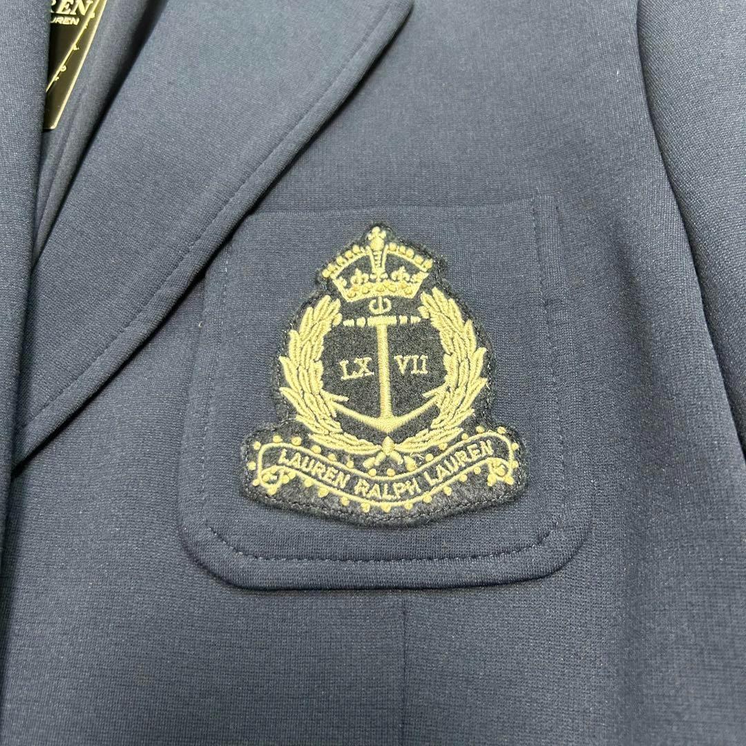 【新品・タグ付き】ローレンラルフローレン 紺ブレザー 銀ボタン ネイビー 2