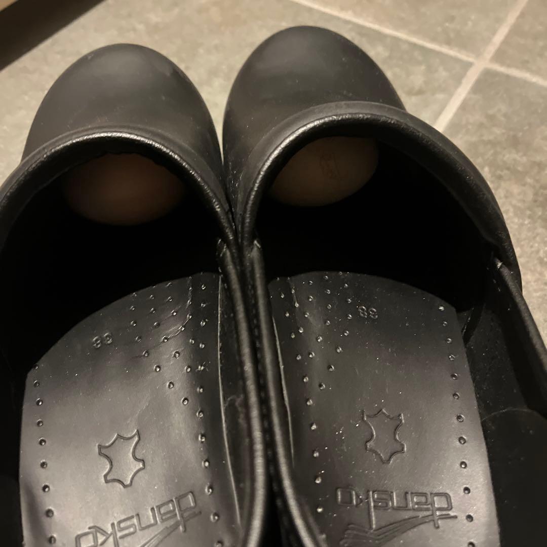 ダンスコ　DANSKO サボ　38 黒　24.5