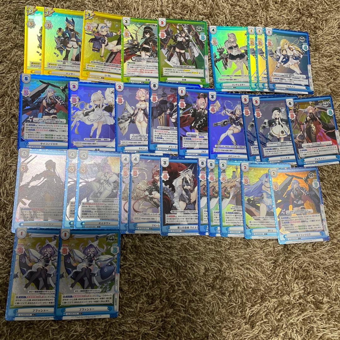 reバース アズールレーンvol.4 ホイル　まとめ売り　画像2枚分　70枚超