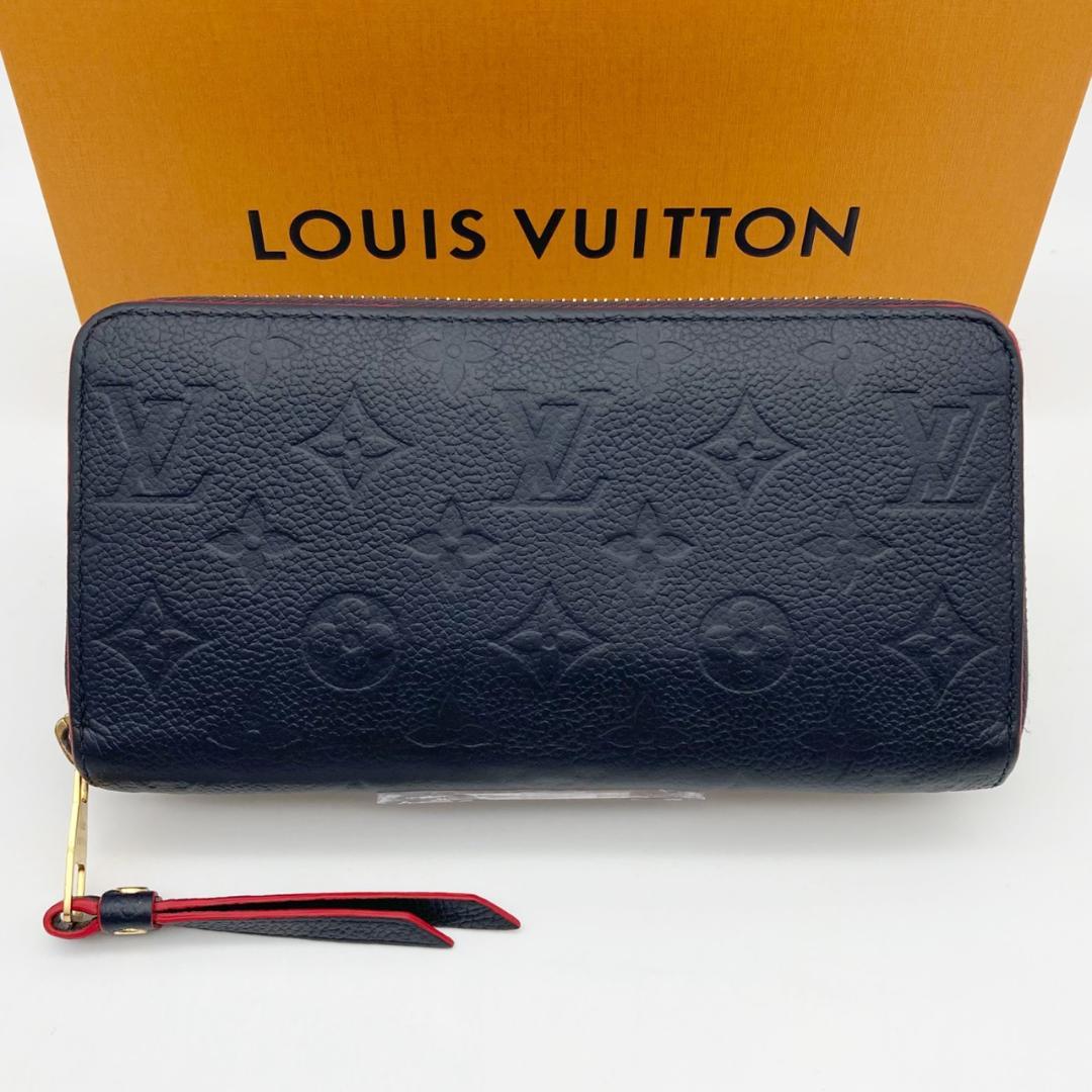 ルイヴィトン アンプラント ジッピーウォレット マリーヌルージュ　711