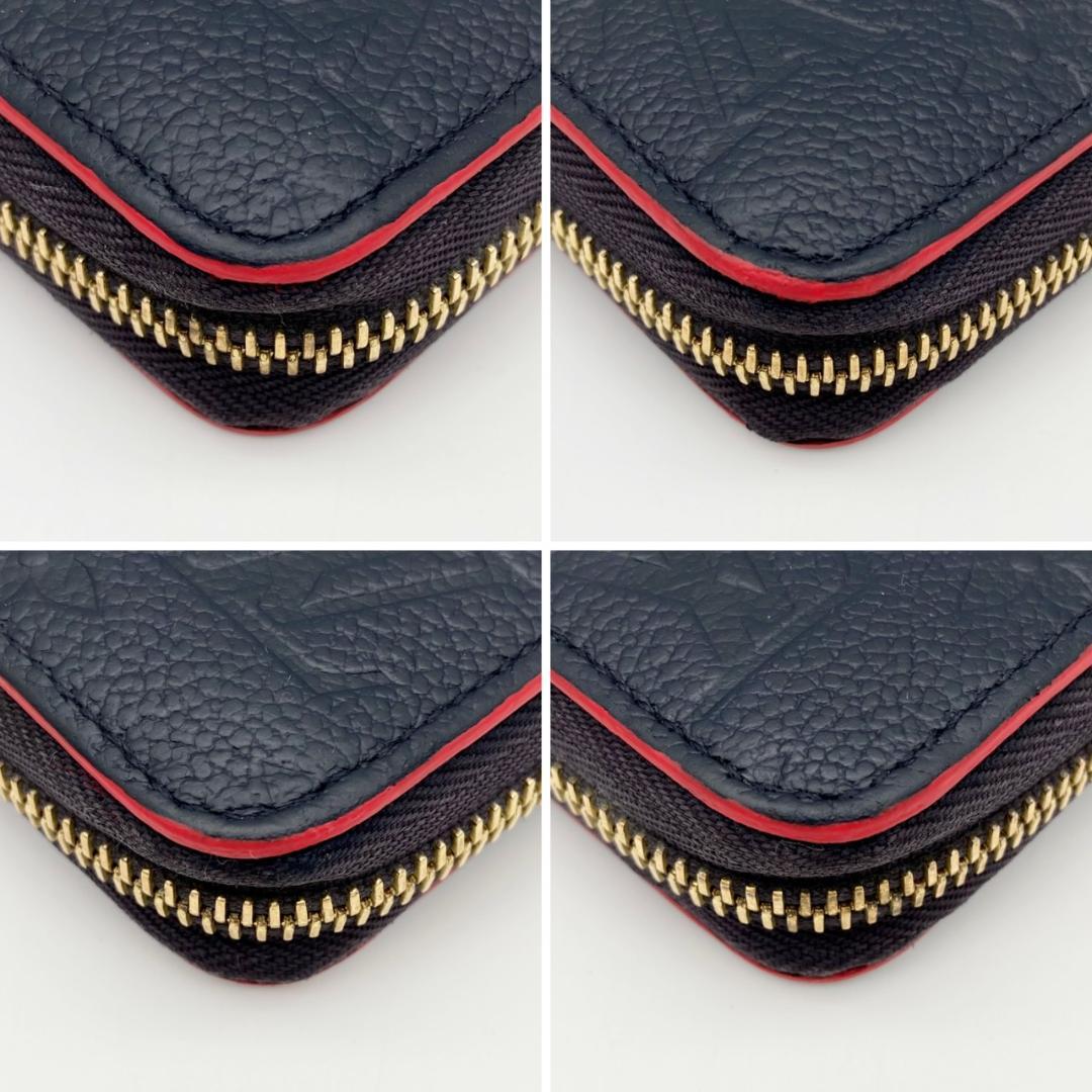 ルイヴィトン アンプラント ジッピーウォレット マリーヌルージュ　711