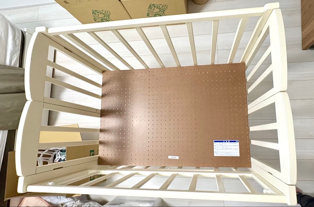 KATOJI ミニベッド 折りたたみ 60×90cm 敷布団付き　埼玉県飯能