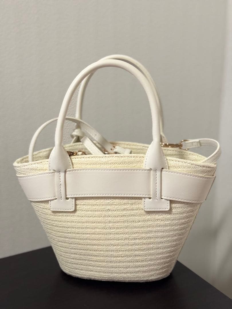 バッグ Herlipto Palma Mini Tote Bag white