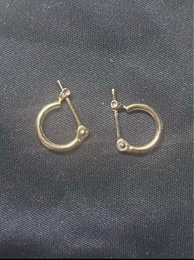 【IO着用？】18Ｋgoldpierce (18金ゴールドピアス)