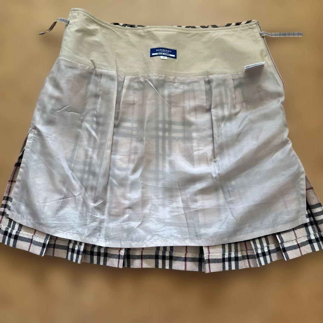 Burberry バーバリー　ミニスカート　チェックスカート