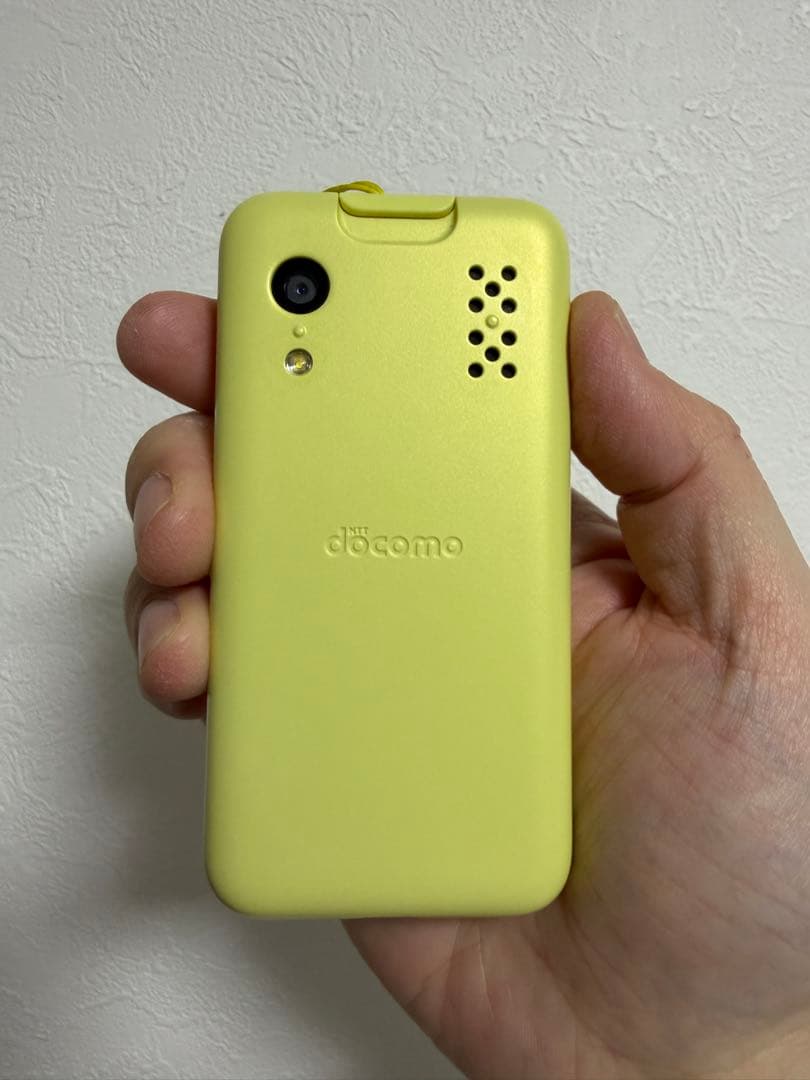 docomo キッズケータイ KY-41C イエロー 箱無し