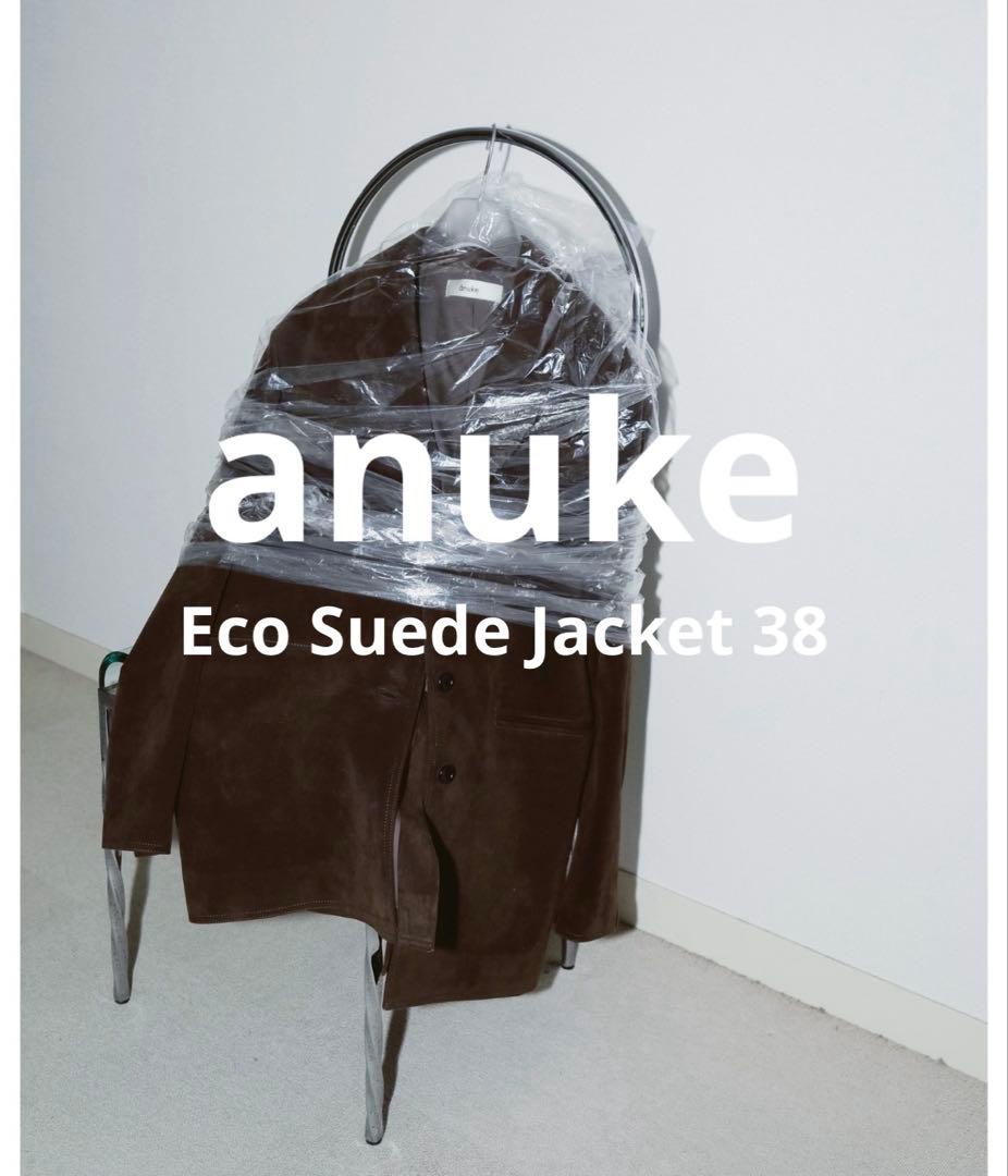 【anuke】Eco Suede Jacket 38