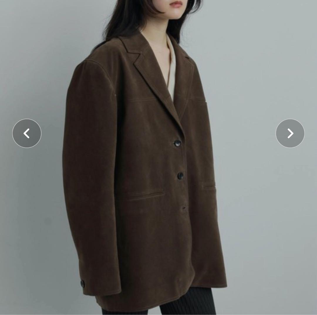 【anuke】Eco Suede Jacket 38