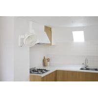 シロカ DCモーター搭載・リモコン式壁掛け扇風機 SF-W171E5(W)