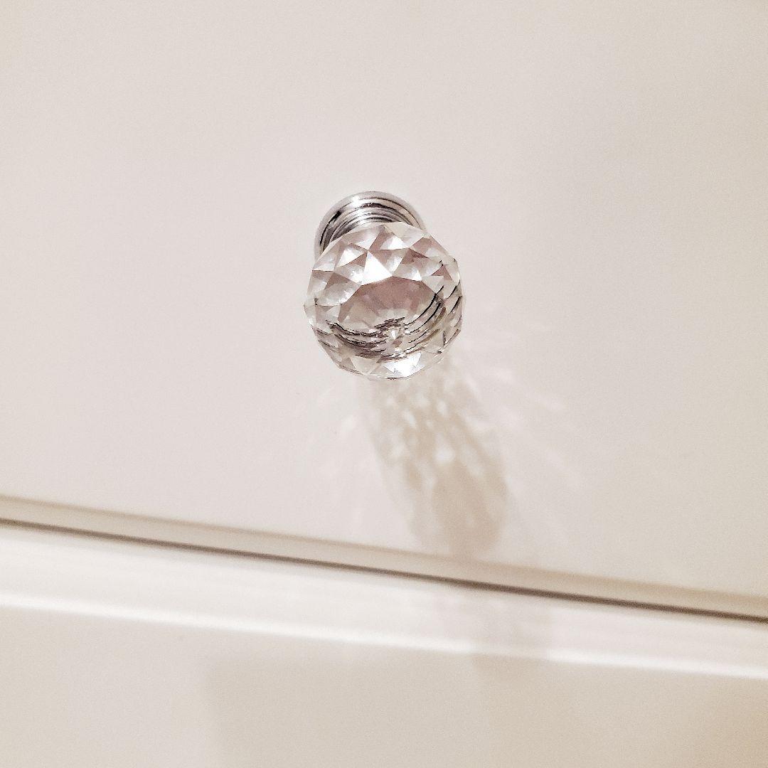 【サクラサク】クラシック調♡5段チェスト♡クリスタル取っ手