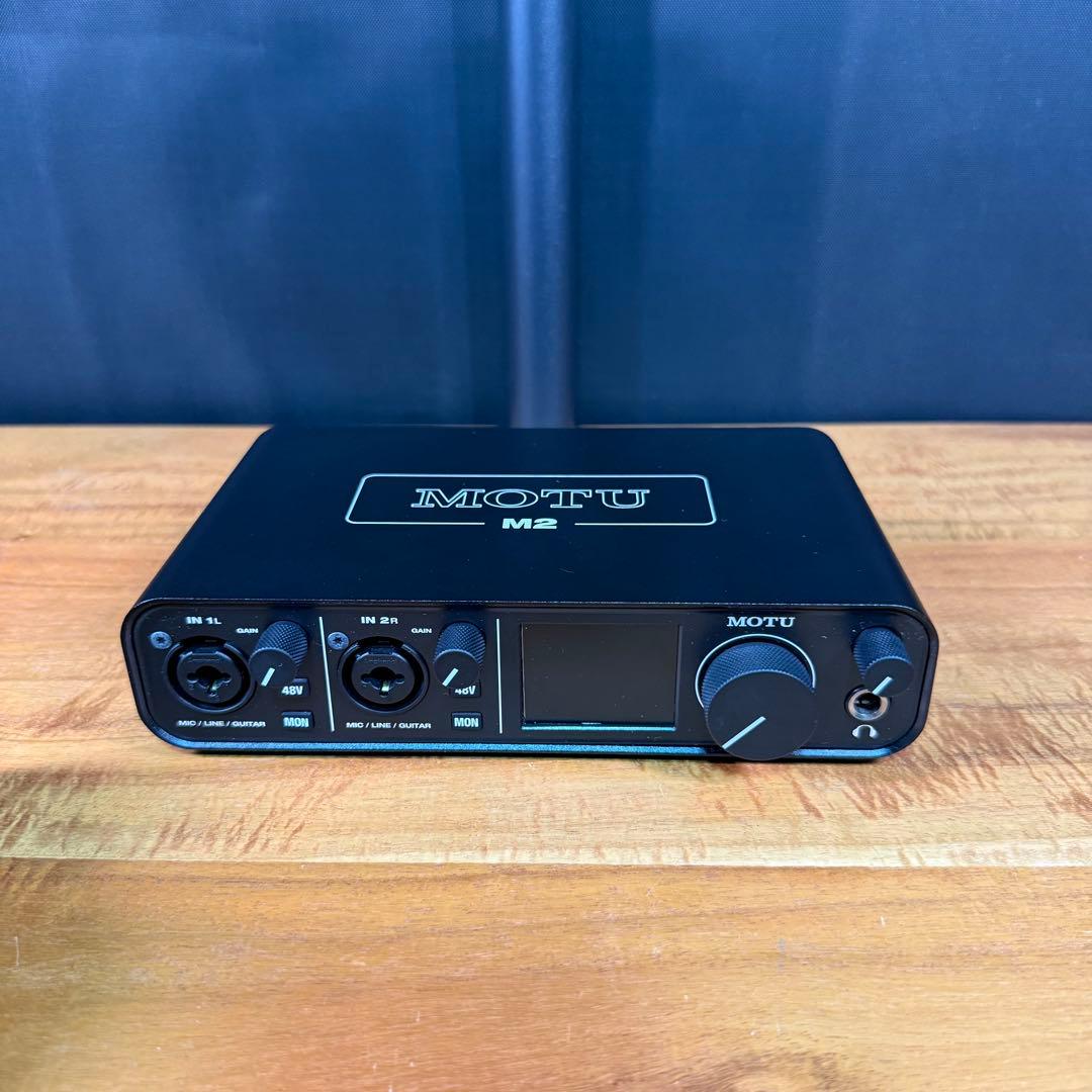 MOTU M2 2in‑2out USBオーディオインターフェース