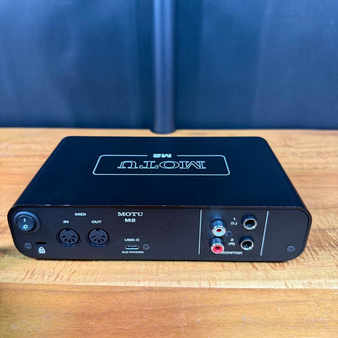 MOTU M2 2in‑2out USBオーディオインターフェース