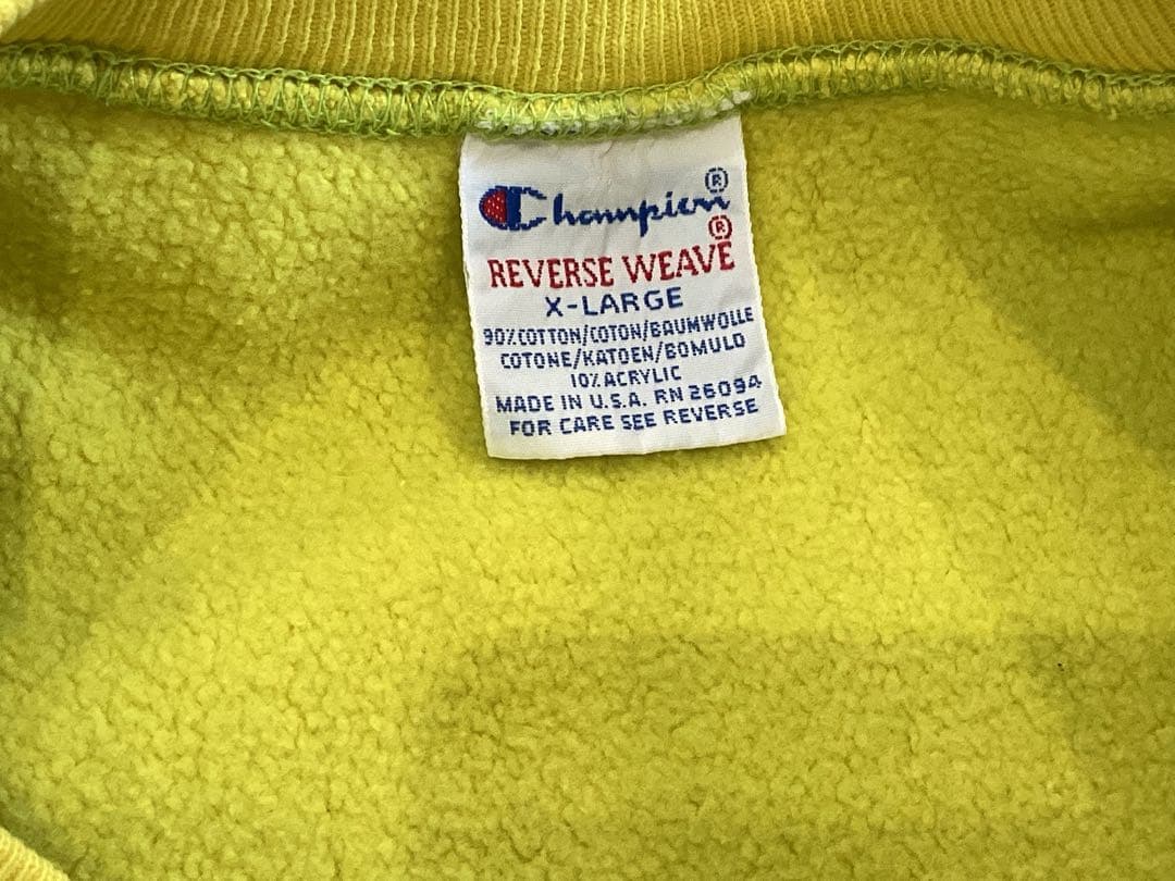 S*n様 90s チャンピオン リバースウィーブ スウェット ヴィンテージ トリ