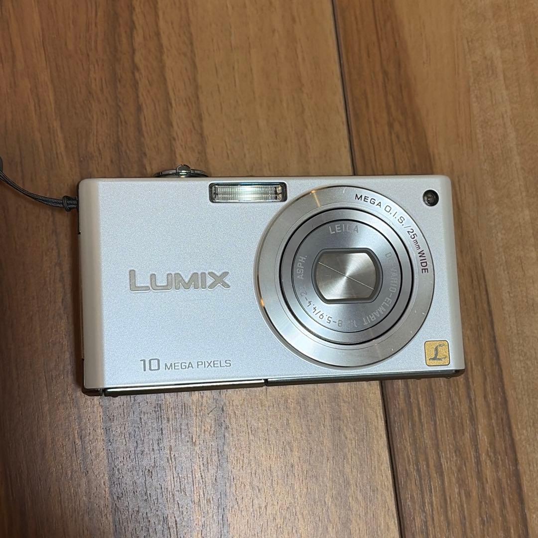 動作確認済Panasonic パナソニック DMC-FX37 デジカメ ホワイト