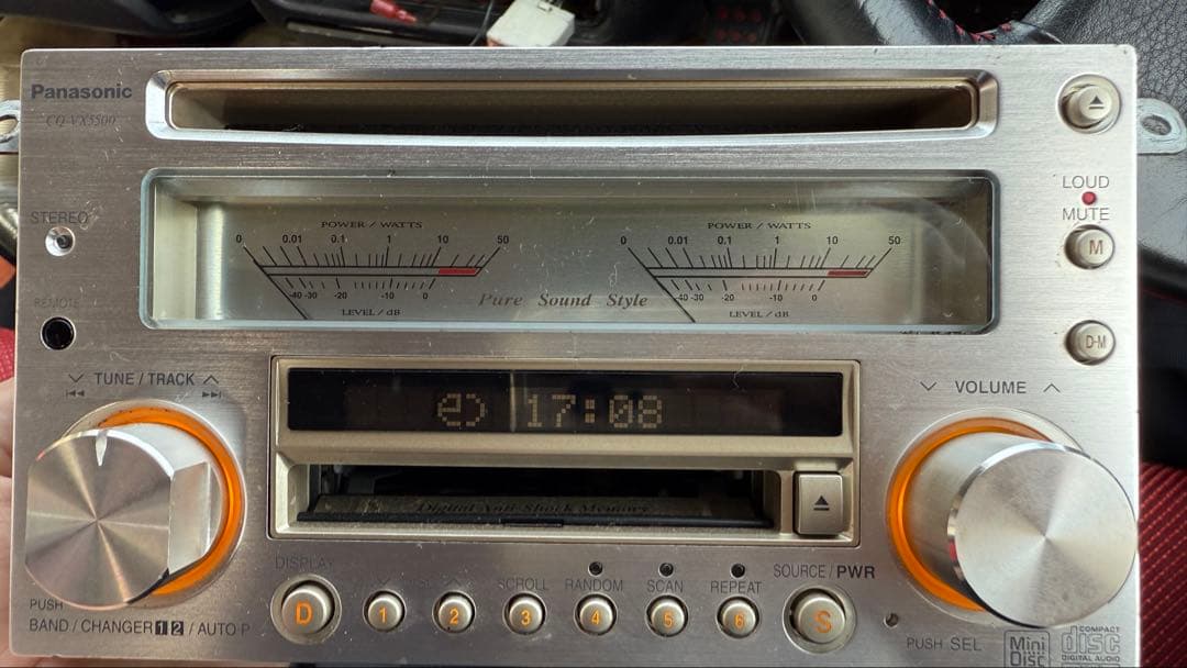 cq-vx5500 Panasonic ミニコンポ CDプレーヤー 動作確認済み