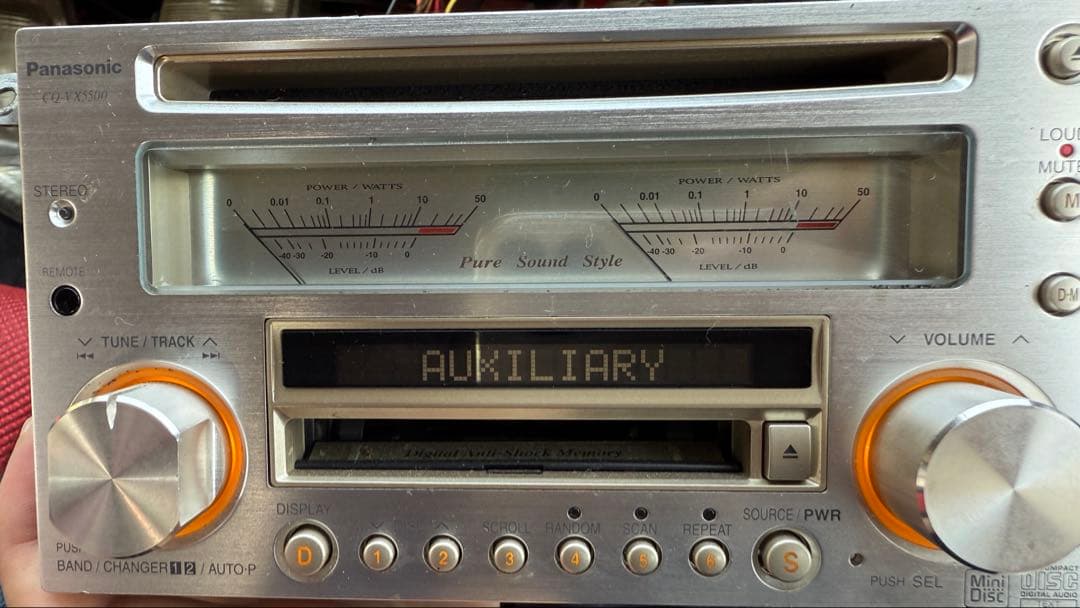 cq-vx5500 Panasonic ミニコンポ CDプレーヤー 動作確認済み