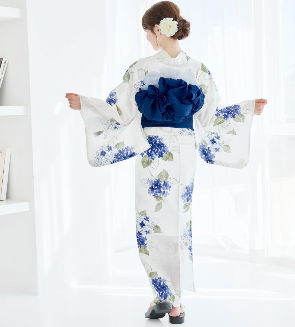 新品 浴衣 セット 浴衣セット ゆかた レディース 大人 紫陽花 Y5-15