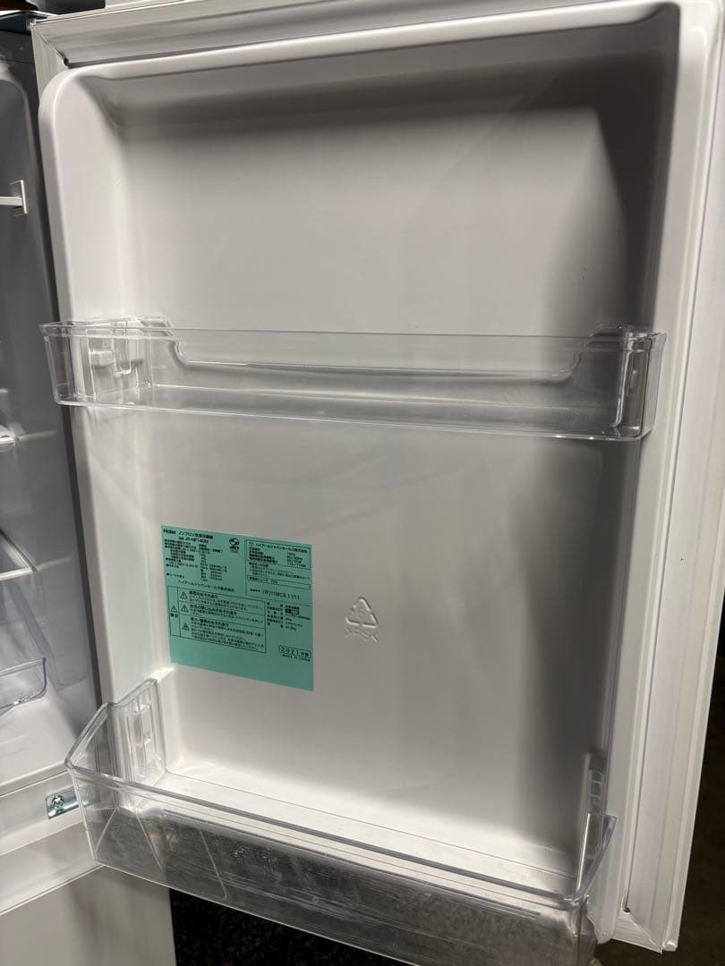ハイアール ノンフロン冷凍冷蔵庫 JR-NF140M 2021年製