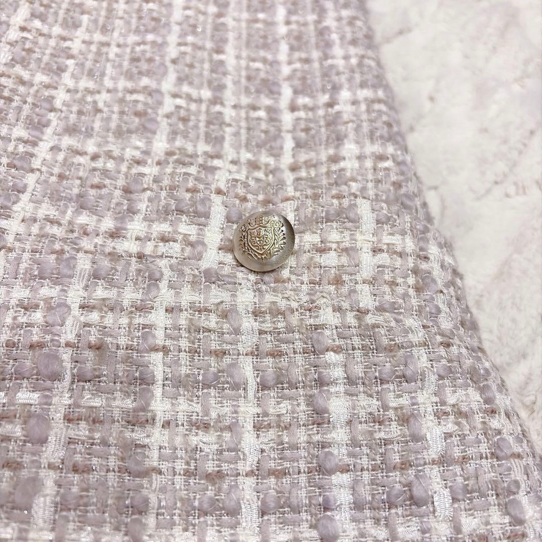 【美品】マルイ限定　ジャスグリッティー　ミックスツイードワンピース 2