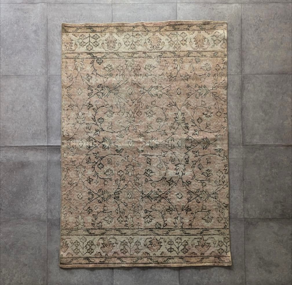 ヴィンテージラグ　トルコ　マット turkish rug
