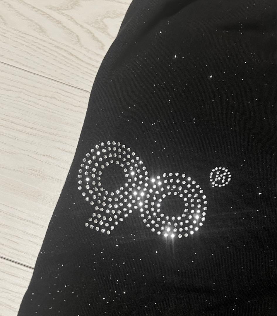パンツ 9090 Logo Glitter Light Sweat Pants Girl