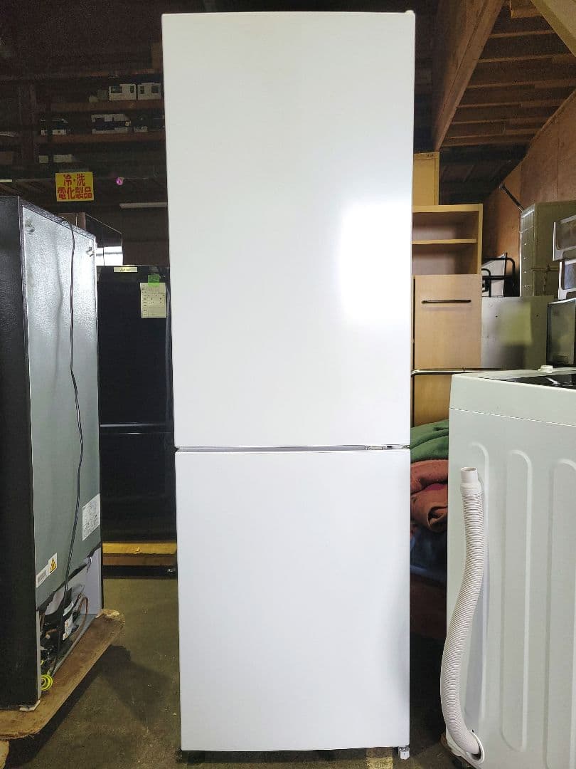 MAXZEN 2ドア冷蔵庫 231L JR230ML01WH 2021年製