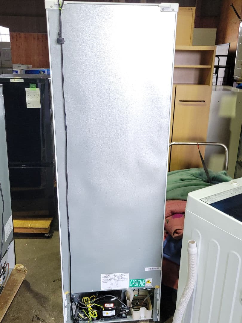 MAXZEN 2ドア冷蔵庫 231L JR230ML01WH 2021年製