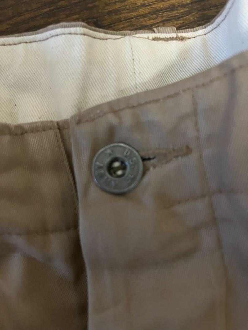 US ARMY ベージュ チノパン