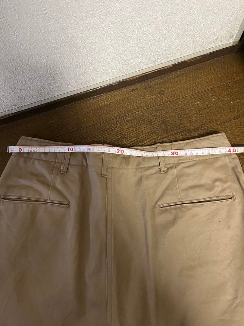 US ARMY ベージュ チノパン