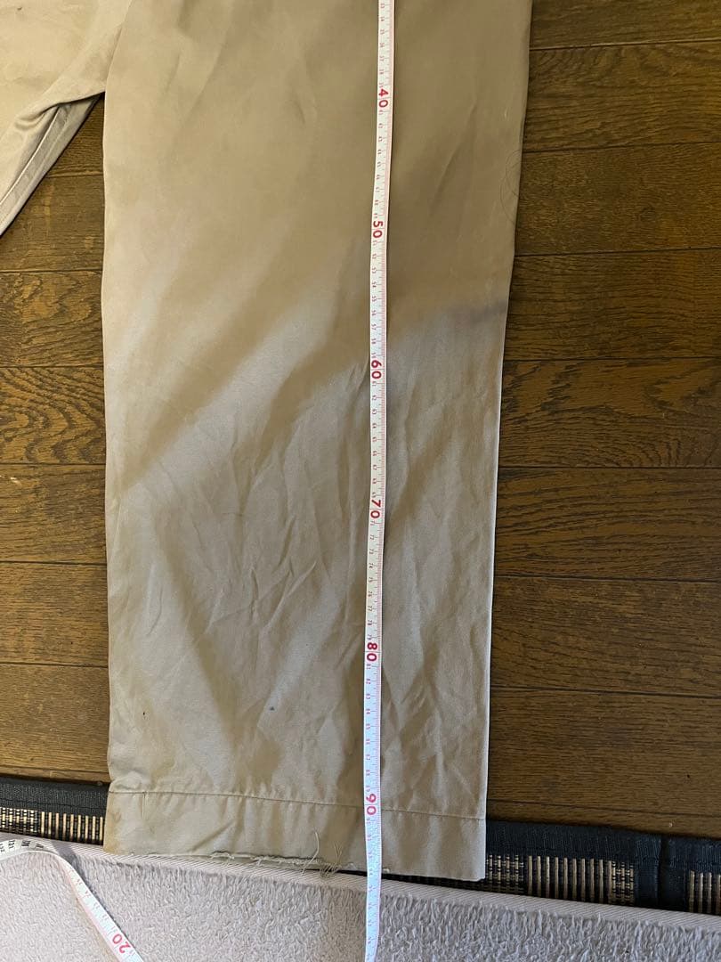 US ARMY ベージュ チノパン