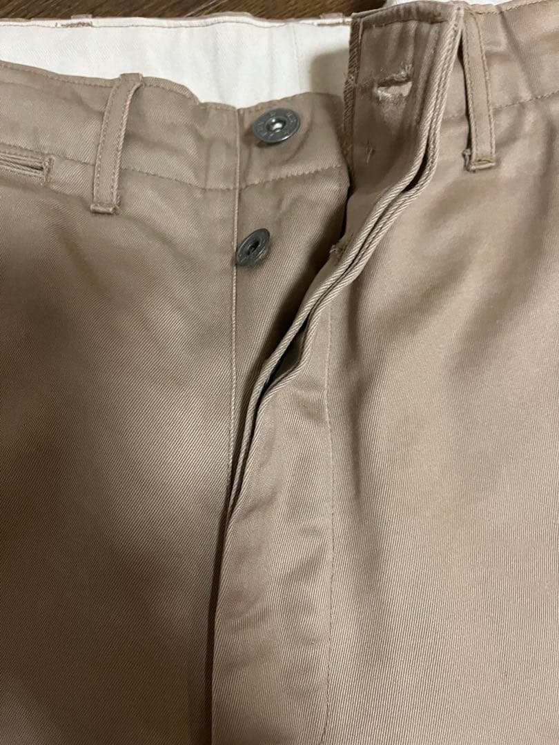 US ARMY ベージュ チノパン