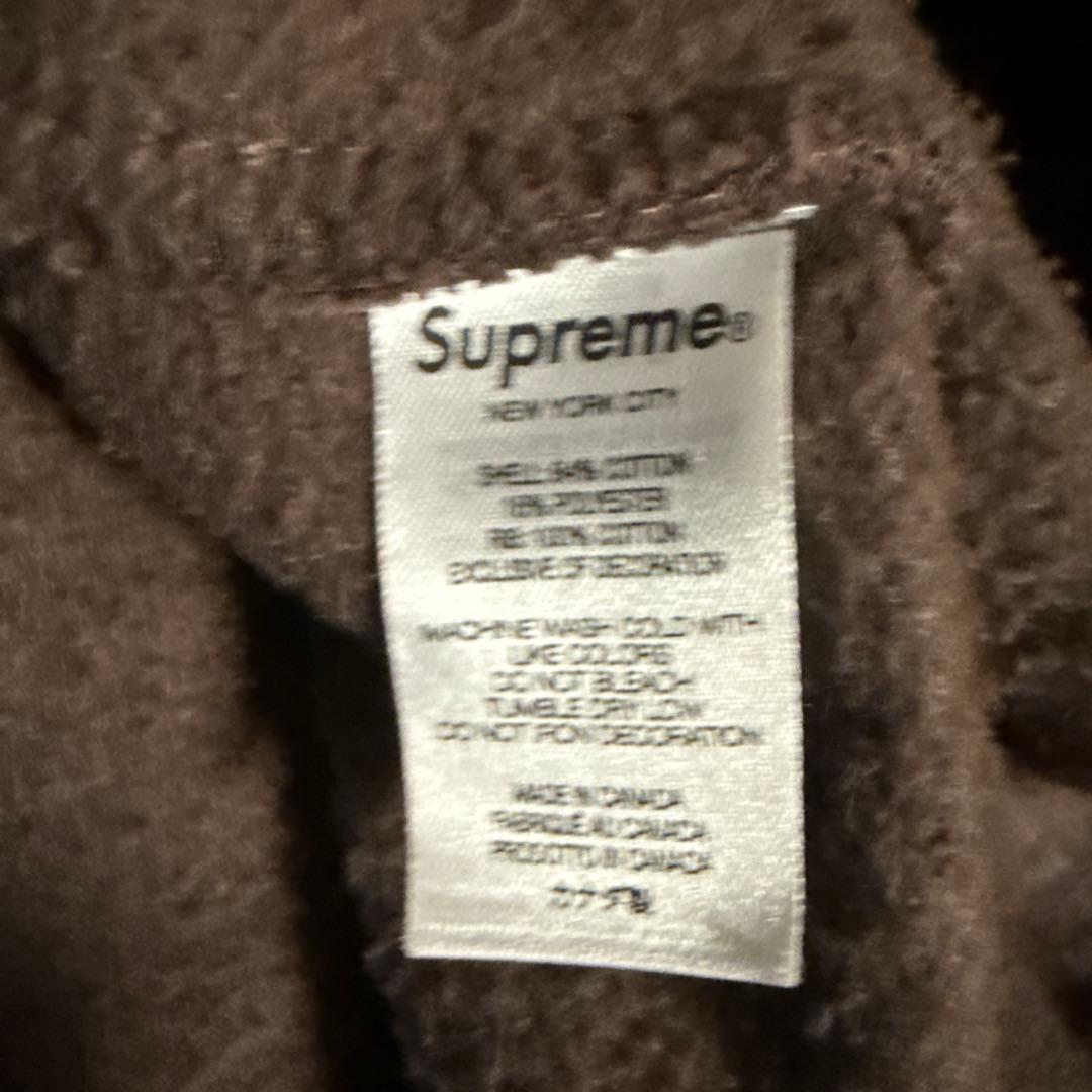 Supreme ブラウン スウェット トレーナー