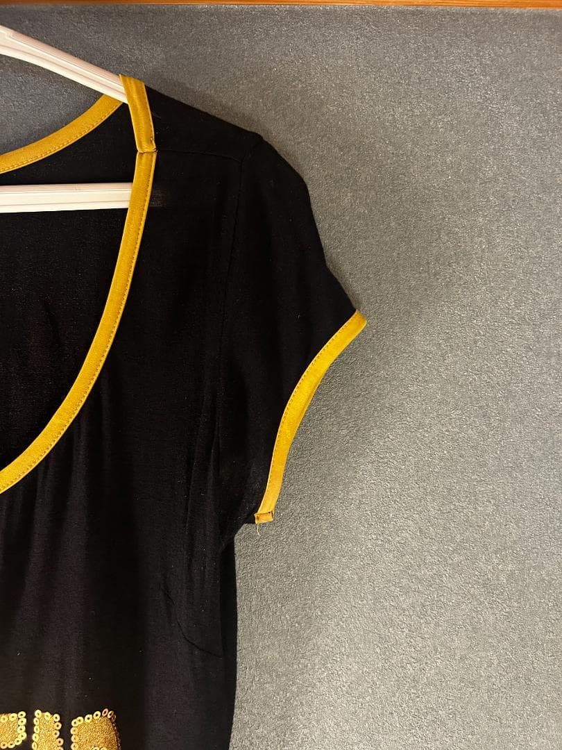 Dolce & Gabban　スパンコール グラフィック Tシャツ