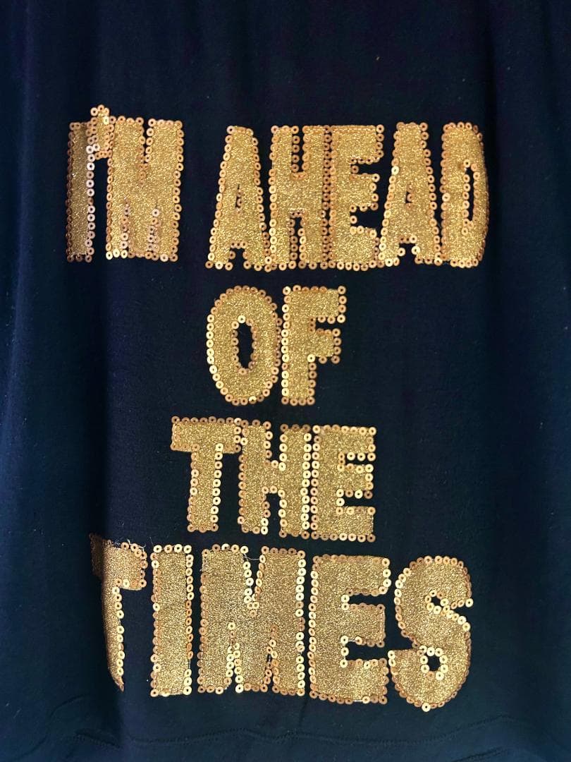 Dolce & Gabban　スパンコール グラフィック Tシャツ