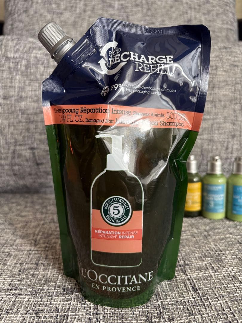 ロクシタン　シャンプー＆コンディショナー　詰め替え　500ml おまけつき