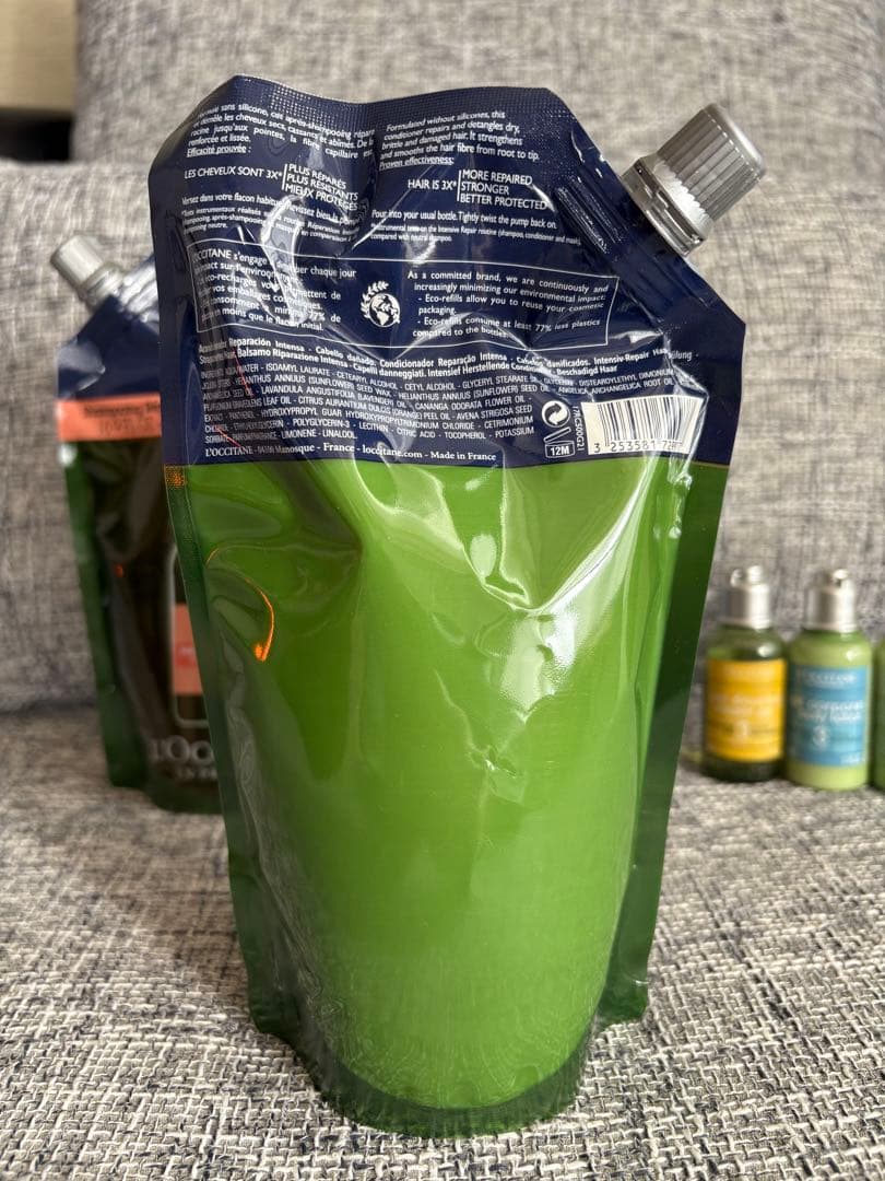 ロクシタン　シャンプー＆コンディショナー　詰め替え　500ml おまけつき