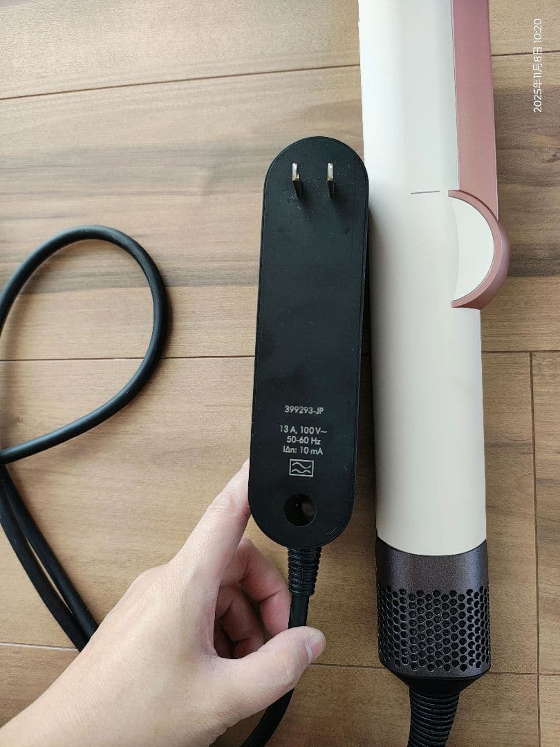 duyson エアストレート　ストレイトナー　ストレートヘアアイロン ピンク