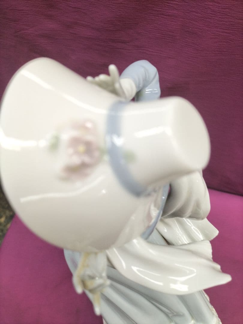 リヤドロ　陶器人形　スペイン　春のそよ風　4936 完品美品　36cm