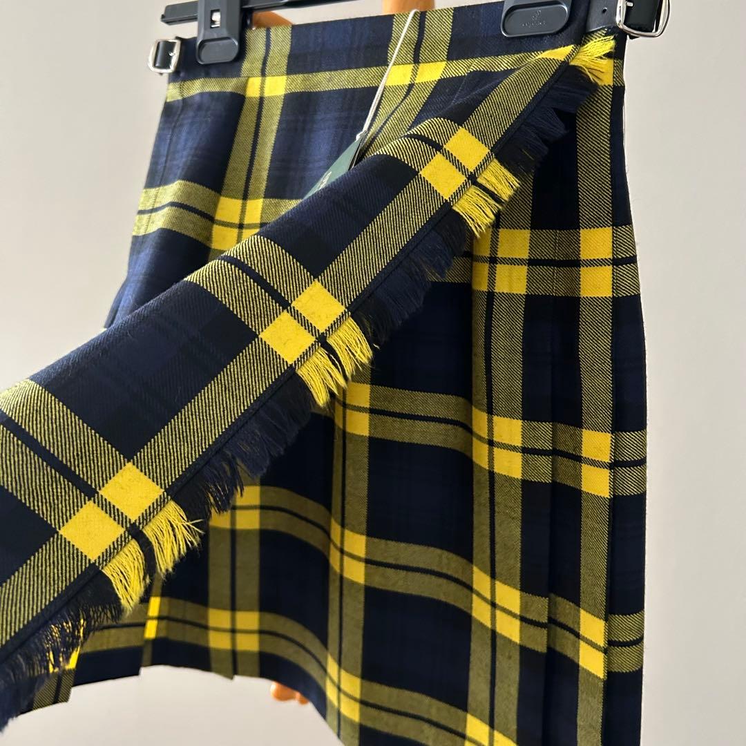 ※再値下げ 新品 【O'NEIL OF DUBLIN】ウールキルトスカート