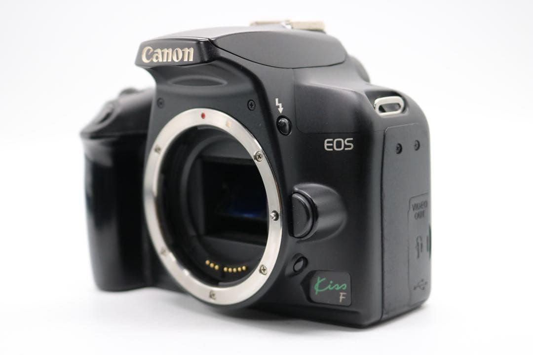 比較的美品 【Canon EOS Kiss F レンズセット】 初期不良返品あり