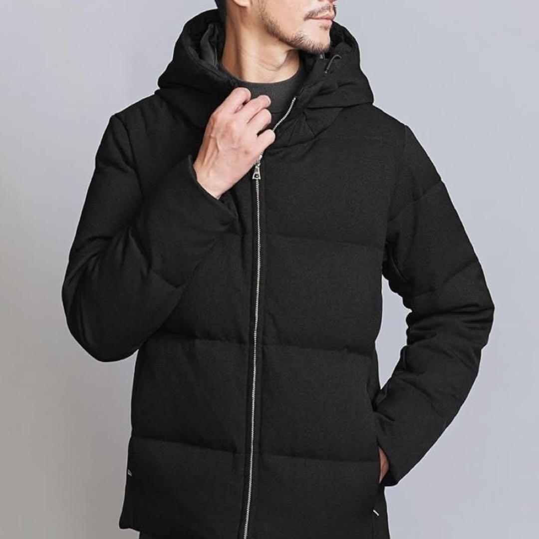 WEB限定 WARDROBE SMART LANATEC フードダウンジャケット